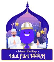 Genie Celebration Sticker by Ginee Indonesia