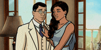 danger island flirt GIF by Archer