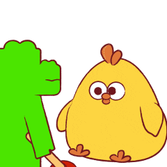 Chicken Sticker by Miniso Canada