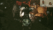scared ahhh tomb raider jump scare wasnt ready GIF