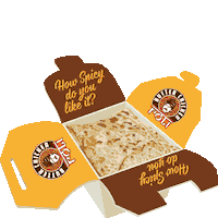Food Indian Sticker by Butter Chicken Roti