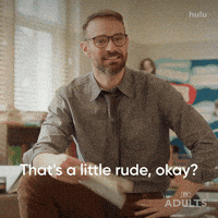 Mean Nick Kroll GIF by Adults
