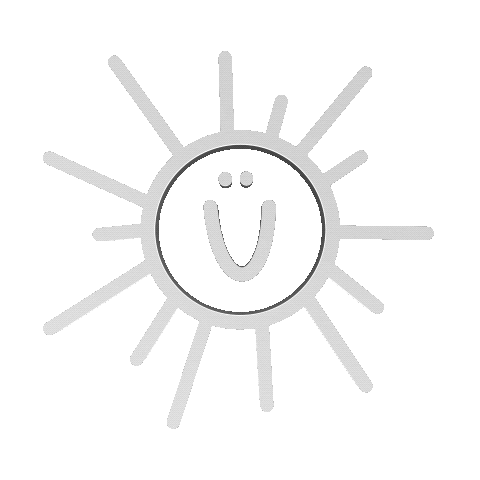 Happy Sun Sticker