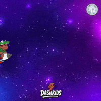 DashKids up moon rocket rocketman GIF