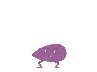 Plantinghope dancing jumping sesame sesameseed Sticker