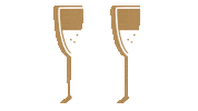 TresOrRestaurant food cheers hungry wine Sticker