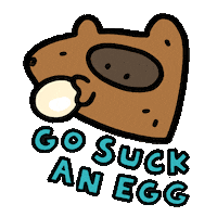 shade egg Sticker
