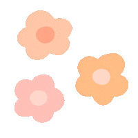 Orange Flower Flowers Sticker