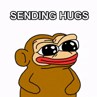 Hug Me I Love You GIF by Ponke