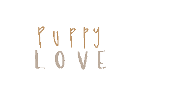 writtenwithhope puppy love mariahb Sticker