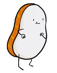 Dance Sushi Sticker