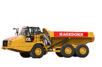 Hagedorn_Unternehmensgruppe cat baustelle gütersloh abbruch Sticker