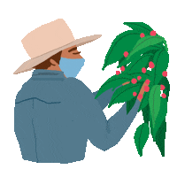 Farm Workers Sticker Sticker by Denyse®