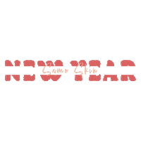 New Year Sticker by Beauty by Earth