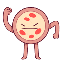 goodpizzagame pizza pepperoni pizzaboy pepperonipizza Sticker