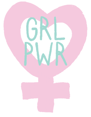 Girl Power Sticker by Megan McNulty