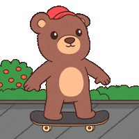 Lets Go Chill Sticker by BEARISH