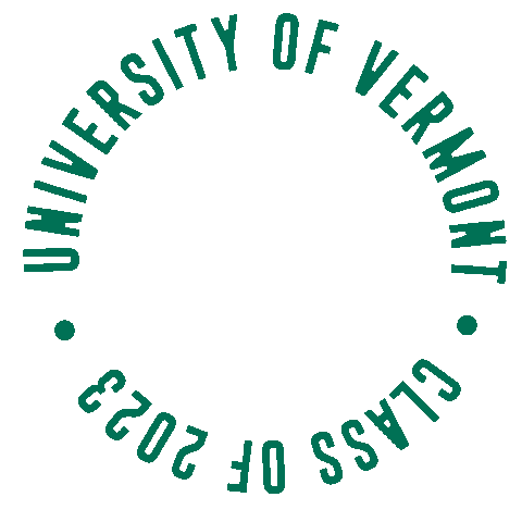 Graduation Btv Sticker by University of Vermont