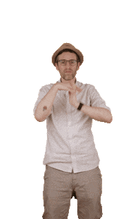 Happy Hat Sticker by HEYMO STUDIO