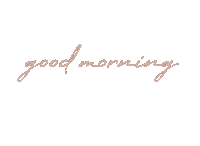 Good Morning Sticker