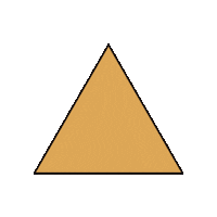 thearcoirisdesign yellow triangle tadc thearcoirisdesignco Sticker