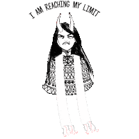 Pixel-MALO pixel red artist devil Sticker