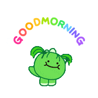 Happy Good Morning Sticker by DINOSALLY