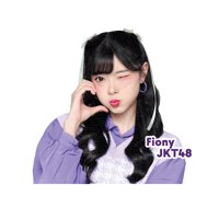 Jkt48 Sticker by fbindonesia