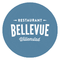 restaurantbellevue bellevue willemstad 4797at restaurant bellevue Sticker