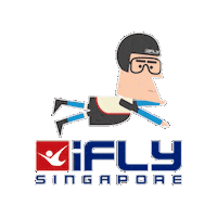 Sticker by iFly Singapore