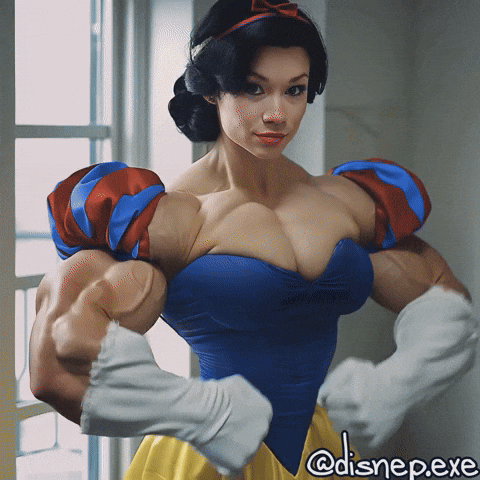 No Pain No Gain Girl Power GIF