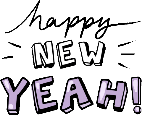 Happy New Year Sticker