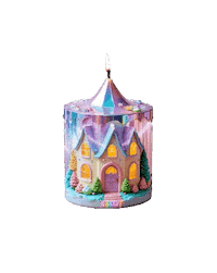 Nissart party rainbow 3d birthday Sticker