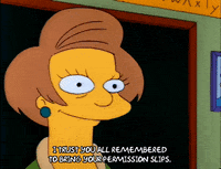Speaking Season 3 GIF by The Simpsons
