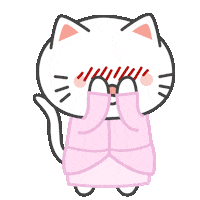 Cute Cat Sticker by KIKI