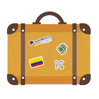 Cafe Colombia Sticker by Aeromexico Formación