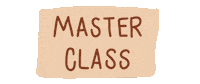 Master Class Travel Sticker