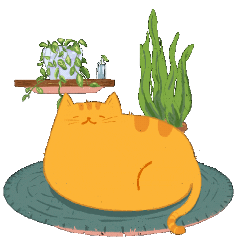 Art Cat Sticker
