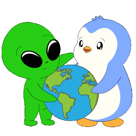 Unity Friends Sticker by Pudgy Penguins