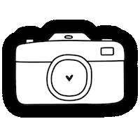 Foto Fotocamera Sticker by Zoedt.NL
