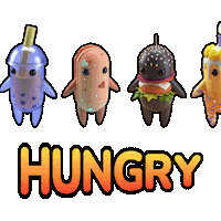 Hungry Feed Me Sticker