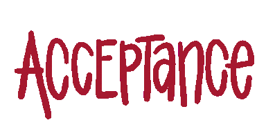 Acceptance Accept Sticker