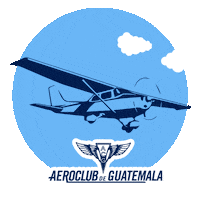 aeroclubguatemala pilot aviation acg cessna Sticker