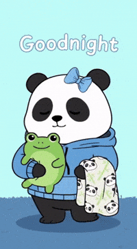 Sleep GIF by Pandu Pandas