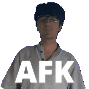 Away From Keyboard Aafk Sticker