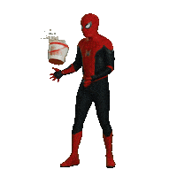 Peter Parker Popcorn Sticker by Spider-Man