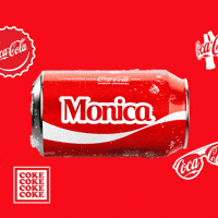 Coca Cola Monica GIF by Coca-Cola Oficial
