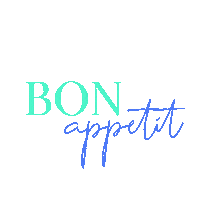 Bon Appetit Food Sticker by Juwel-lettering