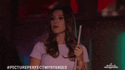Carlos Pena Listening GIF by Hallmark Mystery