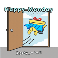 Lunes Happy Monday Sticker